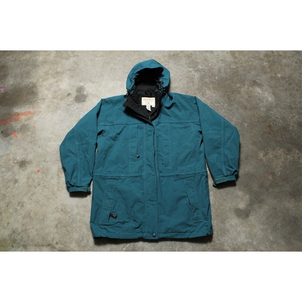 Vintage 90's Eddie Bauer Distressed Thrashed Coat - Medium